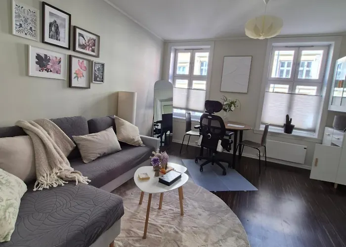 아파트 Entire 1-bedroom Flat With Courtyard In Old Town 오슬로